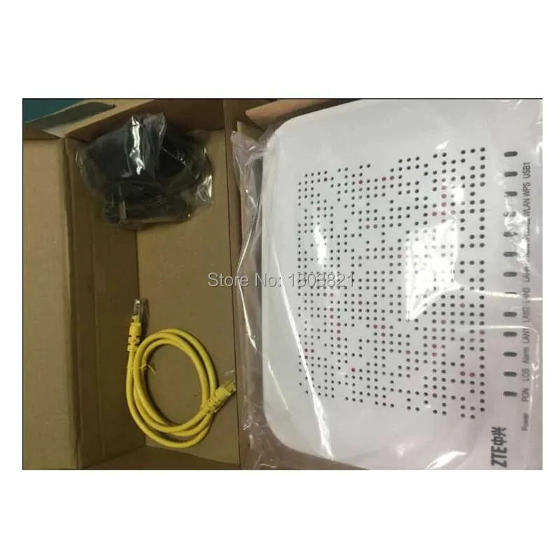 Новая версия 3,0 zte GPON терминал ZXA10 F660 ONU/ONT с 1GE+ 3FE+ 2 голосовых POTS+ wifi+ 1USB, оптический сетевой терминал английская версия