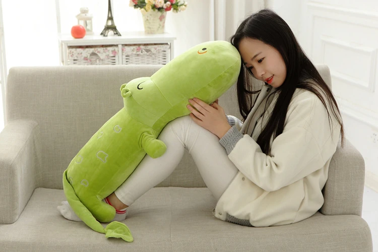 green hippo stuffed animal