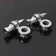 Польский 1 дюймов Рыцарь винтажный руль стояк для Harley Кафе Racer Bobber старой школы ''и 25 мм ручка бар крепление баров зажимы