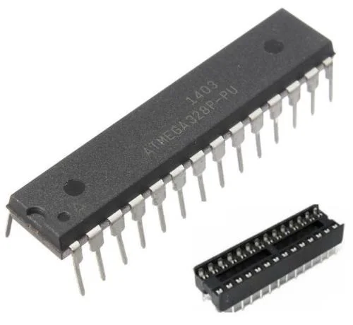 

1PCS IC ATMEGA328P-PU ATMEGA328P DIP28 Microcontroller NEW + DIP SOCKET