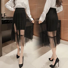 Дешевая Новая Осенняя зимняя горячая Распродажа Женская модная повседневная сексуальная юбка G41