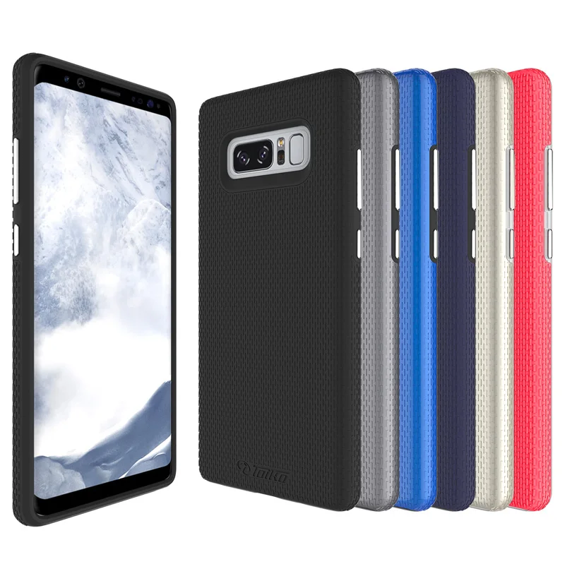 Чехол TOIKO X Guard для samsung Galaxy Note 8 Hybrid PC TPU Armor 2 в 1 Мобильный корпус Защита от падения противоударный чехол для сотового телефона