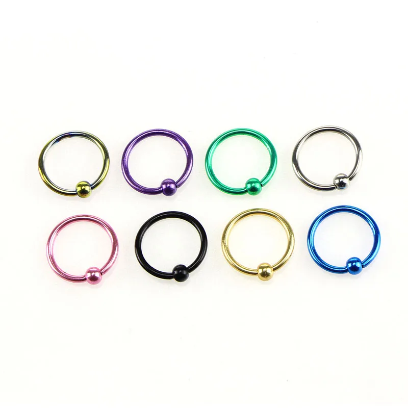 

1Pc Steel Fake Nose Ring & Stud Lip Ear Nose Clip On Fake Piercing Nose Lip Hoop Rings Earrings Golden Rose Ball body jewelry