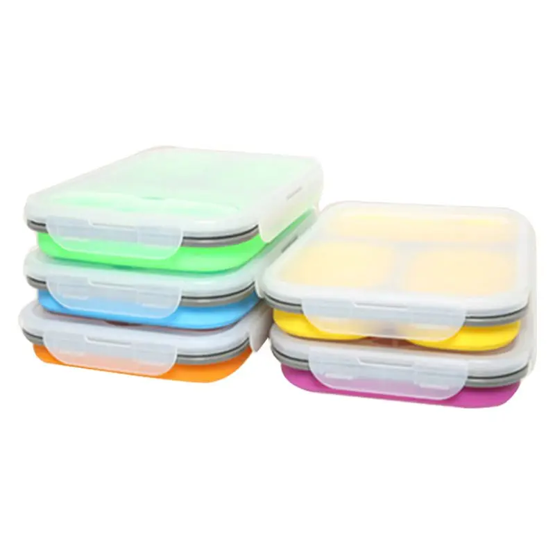 Details about Collapsible Silicone Lunch Box Folding Portable Food Bowl Container Lunchbox Details about Collapsible Silicone Lunch Box Folding Portable Food Bowl Container Lunchbox