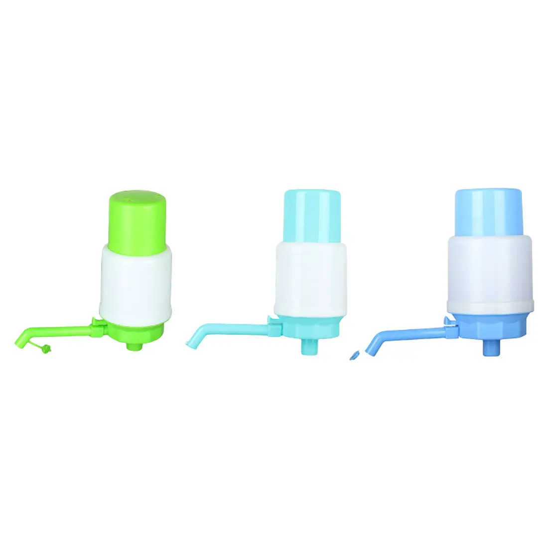 

Top Sale Practical Bottled Drinking Water Hand Press Manual Pump Dispenser Green