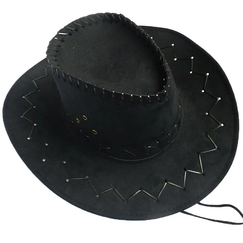 Новая женская мужская Ретро Западная пастушка ковбойская Кепка головной убор дикие западные шляпы модные шляпы
