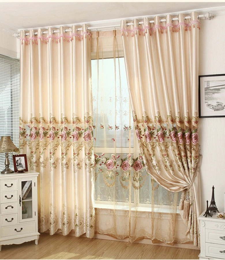 31 57 5 de descuento precio barato cortinas bordadas de lujo estilo europeo para mansiones y villas curtains for luxury embroidered
