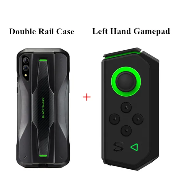 Left pad add case Xiaomi Black Shark 2 геймпад левосторонний зажим форма портативный игровой контроллер механический рельсовый Соединительный чехол BlackShark2 - Цвет: Left pad add case