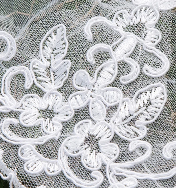 Long Lace Tulle Wedding High Neck Pearls Beading Bridal Capes Veil Women Tulle Cloaks Wraps Floor Length Wedding Accessories