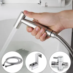 Modun Портативный Биде Опрыскиватель Душ Туалет Душ ручной Ducha Higienica водяной пистолет сиденье для унитаза биде спрей биде кран - изображение
