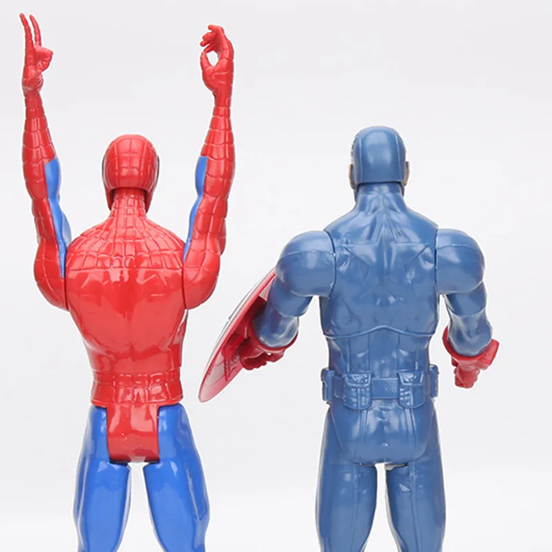 30cm Marvel Avengers 4 Endgame Captain America Ironman Spiderman Thor Ultra Venom Wolverine PVC Action Figure Toy