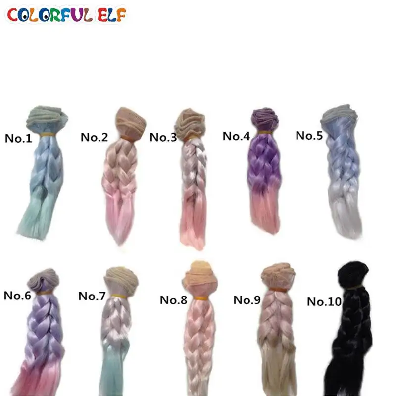 

Парики для кукол 1 шт./лот 15*100 см, волосы-эвольтини Alla Romana Wig