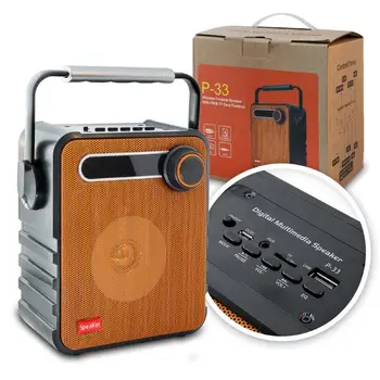 

PORTABLE WITH FM RADIO USB SD BLUETOOTH MP3 SMARTPHONE TABLET PC SPEAKER