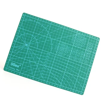 

Pvc Rectangle Self Healing Cutting Mat Tool A4 Craft Dark Green 30cm * 22cm