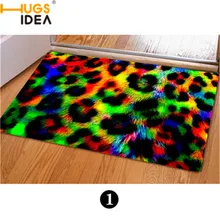 HUGSIDEA Придверные коврики с камуфляжным животным меховым принтом, ковер для спальни, Забавный кухонный коврик, коврик противоскользящий, добро пожаловать, коврики для пола