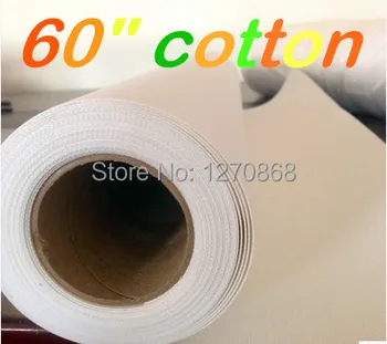 

60in wide format cotton matte printing canvas for inkjet printer 30m one roll