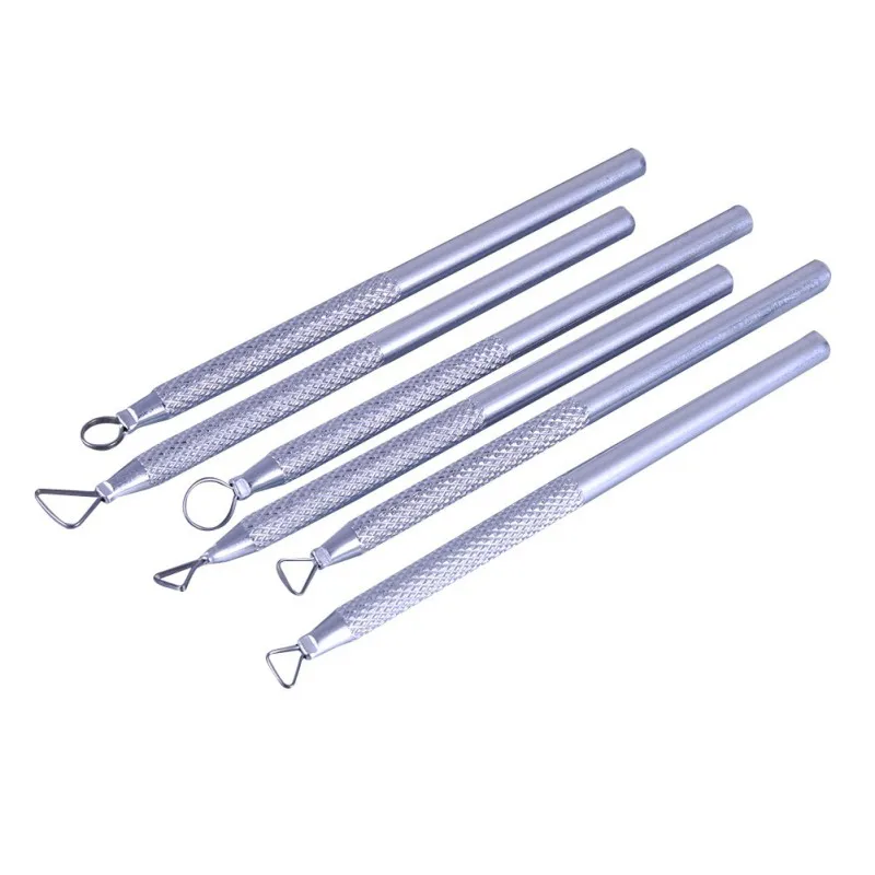 

6 Piece Modelling Sculpte Pottery Clay Tool Wax Craft Shaper Sculpture Paint Molding Sludge Ceramic Carve Scraper DIY Handicraf