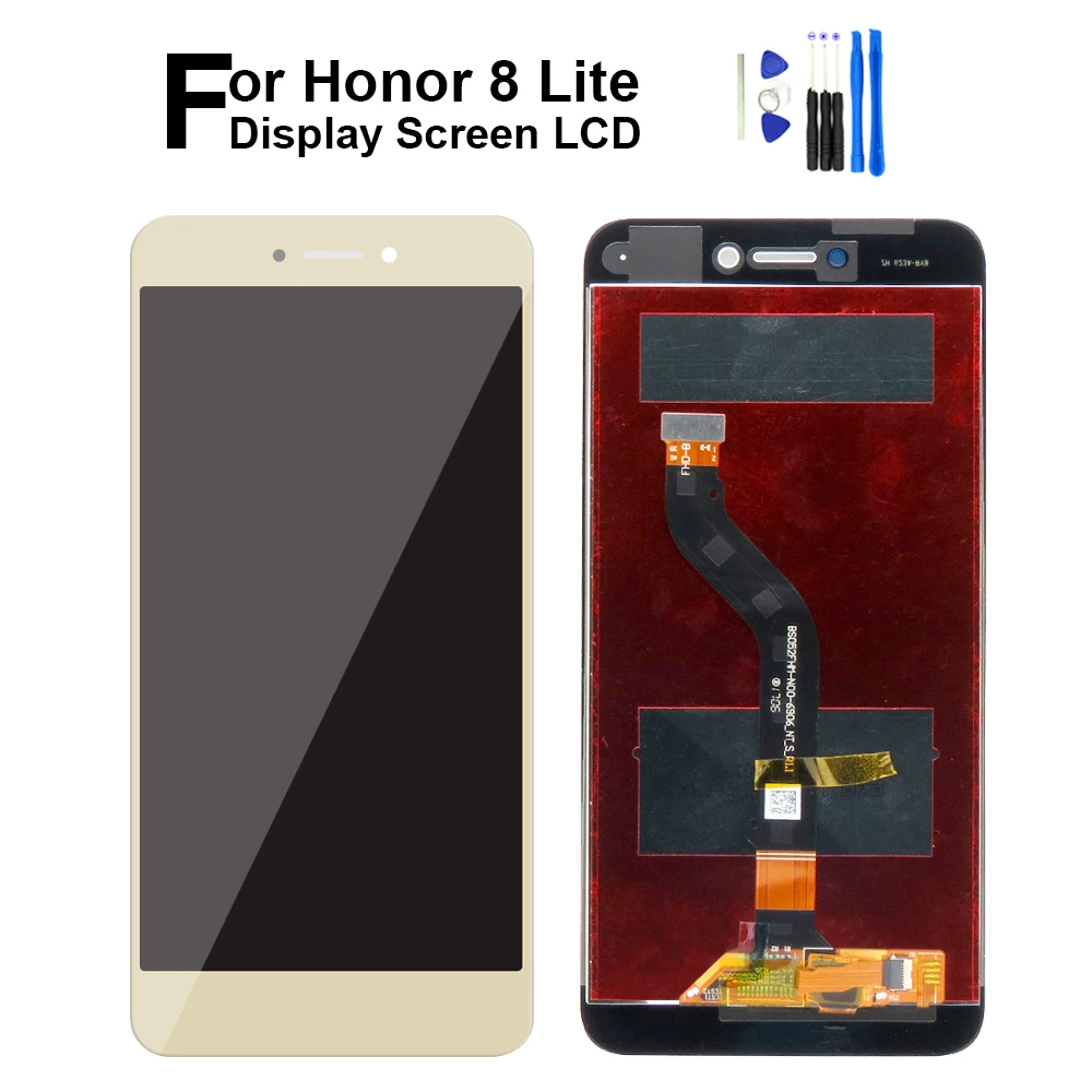 

For Huawei Honor 8 Lite Display Touch Screen Digitizer LCD Assembly with Frame Replacement for Huawei Honor 8 Lite PRA-TL10 AL00