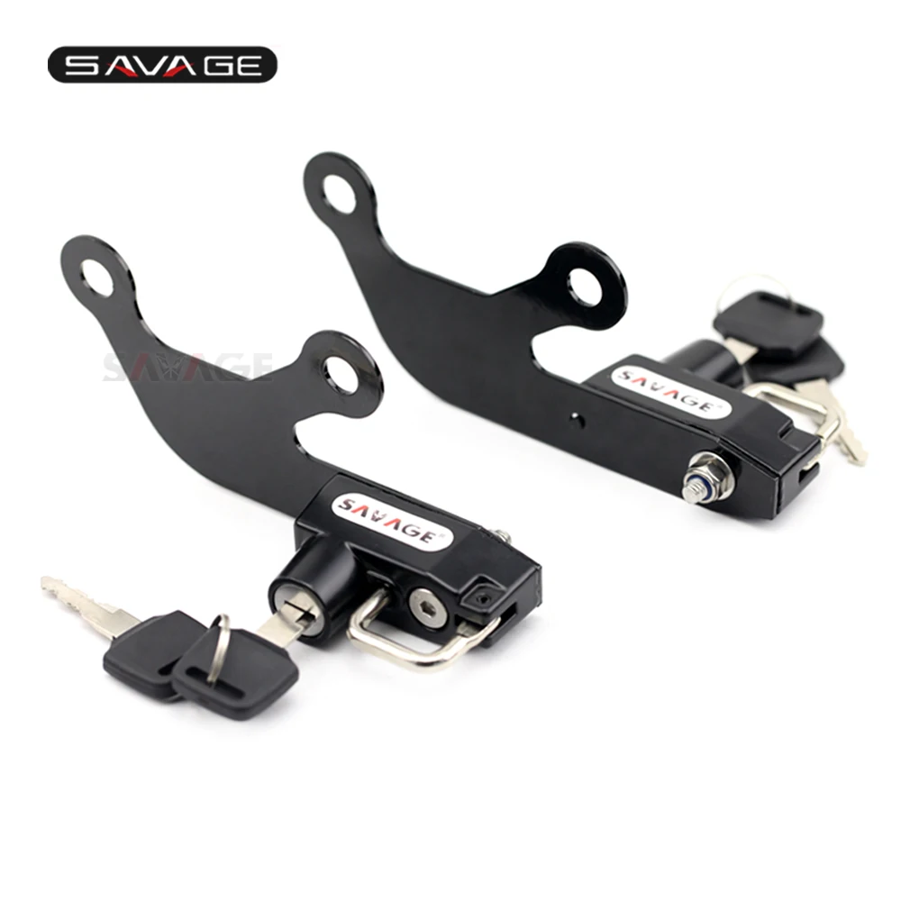 

Left & Right Helmet Lock For KAWASAKI NINJA 650 Z650 Z 650 2017 2018 2019 Anti-thief Security Padlock Motorcycle Accessories Key