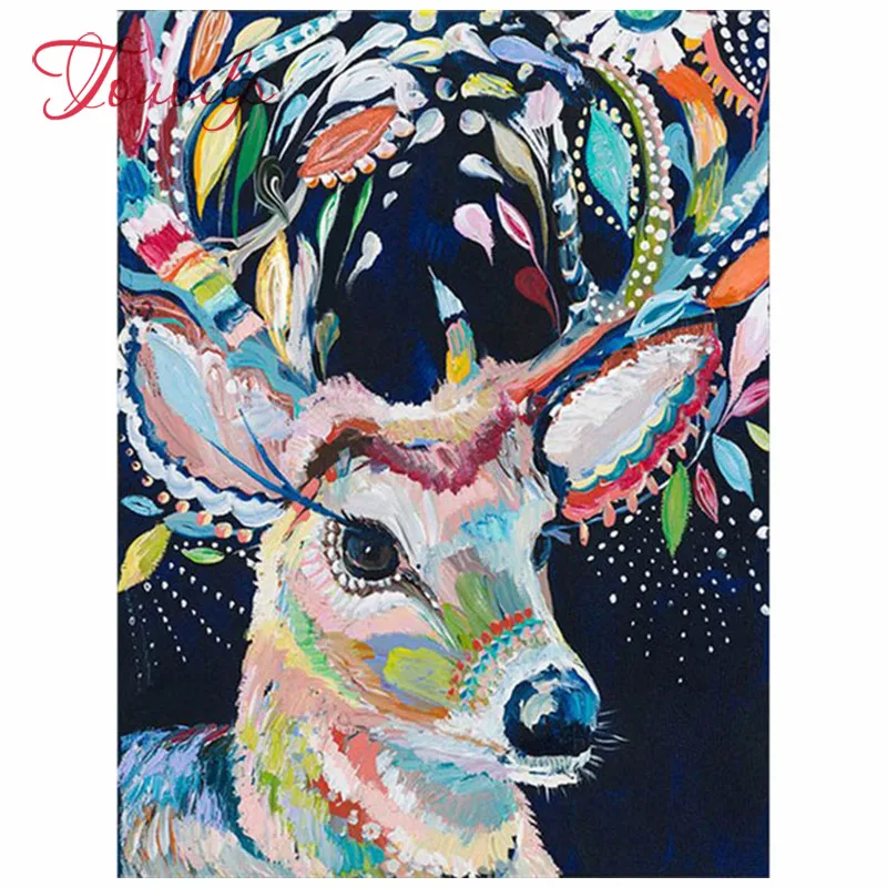 Diamond Painting Full drill square/round Oil painting deer Mosaic DIY Cross Stitch Embroidery Home Decor | Дом и сад