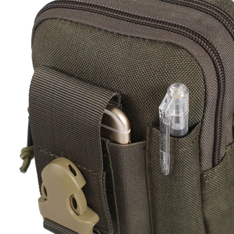 Details about   OneTigris 2Pcs Pouches Portable Tactical MOLLE EDC Belt Waist Bag Pack Pouch 