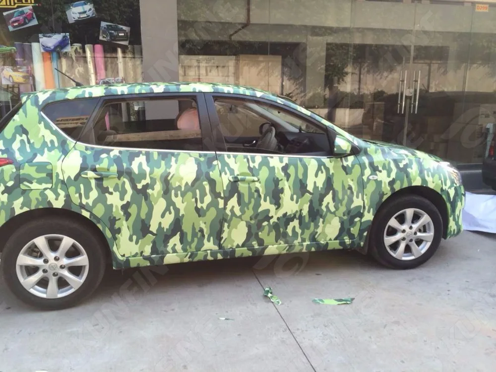 Audi a1 Camo Wrap