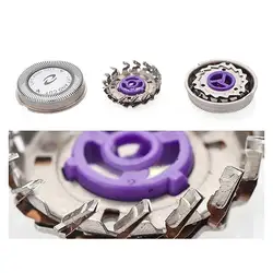 Замена бритва HQ54 для Philips Norelco HQ3 HQ56 HQ55 HQ442 HQ300 HQ916 бритвенных лезвий Горячая с чистящей Dual Head кисть