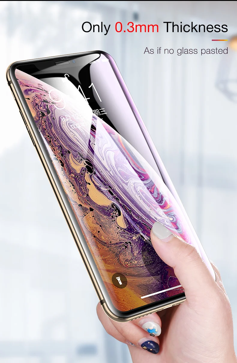 full cover glass for iPhone XS X XR MAX  (4)