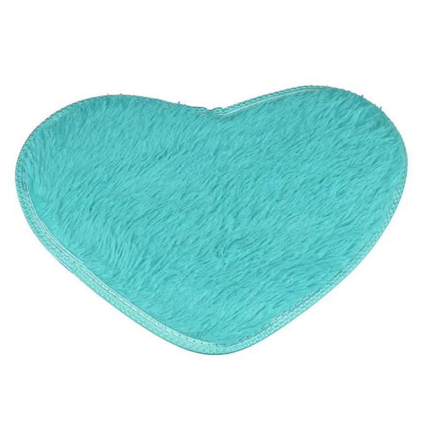 40*28cm Colorful High quality Home Luck Beautiful Non-slip Bath Mats Kitchen Bathroom Home Decor - Цвет: Blue