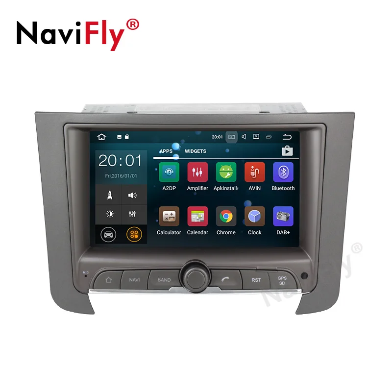 Clearance Android 9.0 2GB + 16GB + 4 core Car DVD Player Wifi Bluetooth RDS RADIO GPS Map For SsangYong REXTON 2012 2013 -2016 1