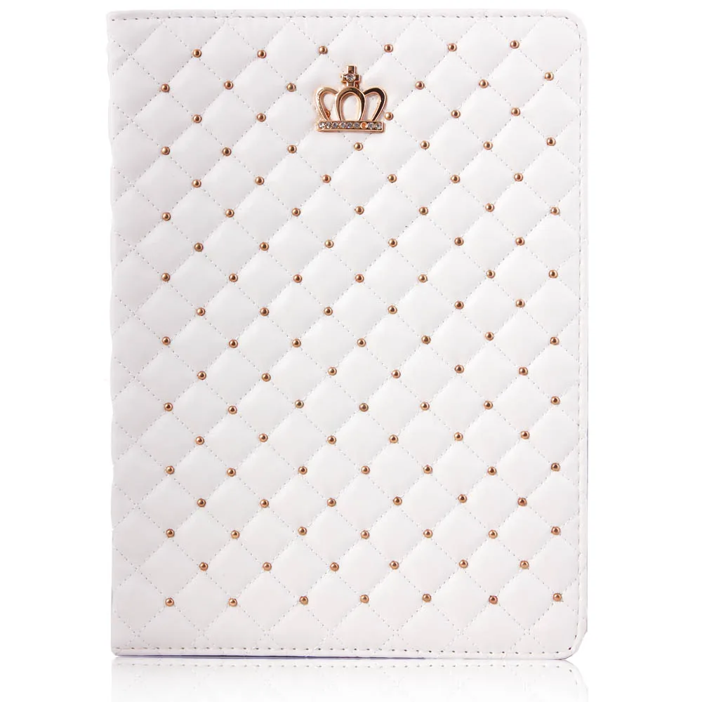 For ipad air 1 case crown auto sleep wake cover，Solid PU Leather Stand Smart Cover for ipad 5 case cover (20)