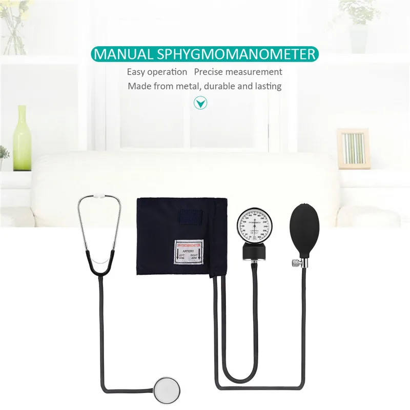 

Professional Cuff Wrist Sphygmomanometer Blood Presure Meter Monitor Heart Rate Pulse Professional Portable Tonometer Device 44