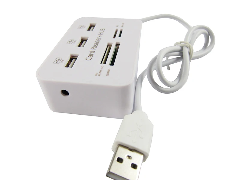 Micro USB Hub 3.0 Combo 3 Ports Card Reader High Speed USB Splitter All In One USB 3.0 Hub or PC Computer Accessories Notebook