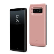 Портативное зарядное устройство 6500 мАч Внешний аккумулятор для samsung Galaxy Note 8 расширенный контейнер для аккумуляторных батарей