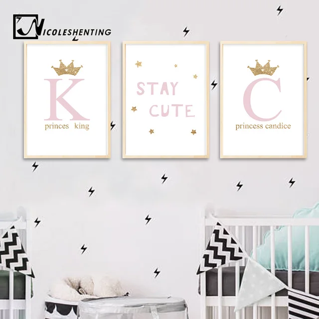Custom Poster Wall Art Canvas Posters Nursery Quote Prints Painting