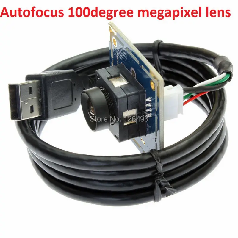 Full HD 1080P Мини CMOS OV2710 30fps/60fps Автофокус 100 градусов широкоугольный микро usb модуль