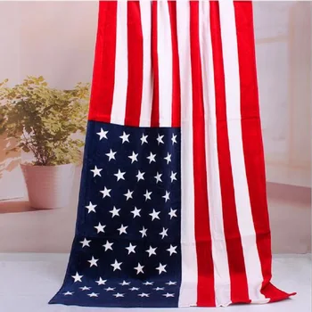 

140*70cm 100% cotton beach towel UK/American/Canada Flag Beach Towe beach towel Summer Sport Swimming Sunbath Bath towels
