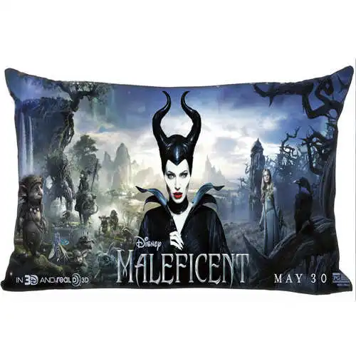 Best наволочки на заказ Maleficent live action (1) Спальня Дом Прямоугольник Наволочка на молнии (одна сторона) @ 1205-05-06-283