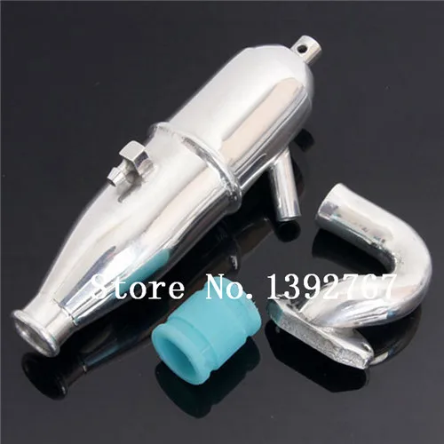 1 Set HSP RC Cars Aluminum Exhaust Pipe 102009 (02124 ) Car Upgrade