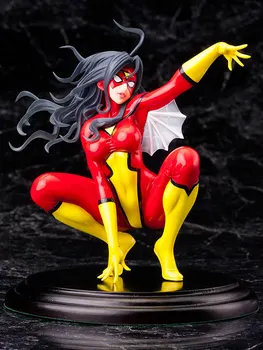 

Movie Spiderman Spider-Woman Hero PVC Action Figure Resin Collection Model Toy Doll Gifts Cosplay