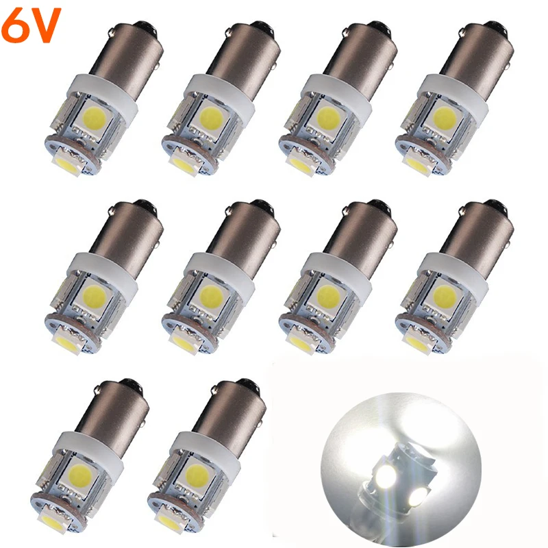 YSY 10X T11 BA9S 5 SMD 5050 Светодиодный светильник лампы 5SMD T4W 1445 Q65B H6W 182 53 57 автомобильный