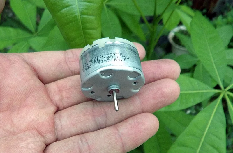 6 шт./лот Стандартный RC500 16360 DC3V 6V 2000 4280 об/мин углеродный щеточный мотор