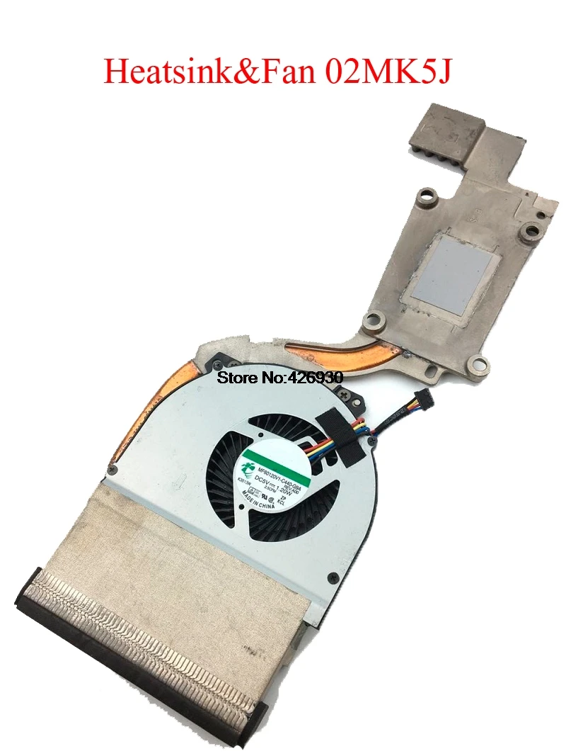 Dell Latitude E6530 CPU Fan MF60120V1-C450-G9A 2MK5J M2CFG New 4-pin 4-wire