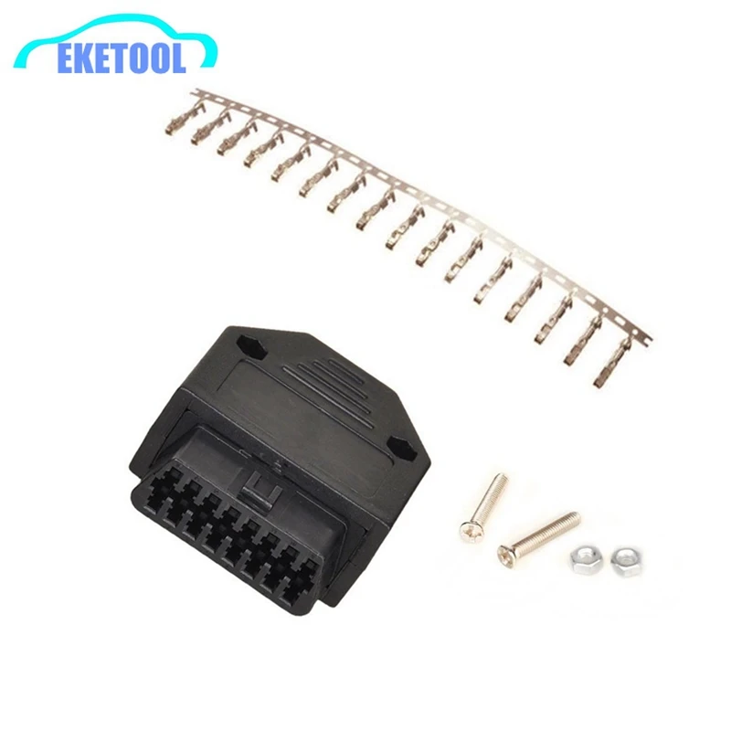 

Auto Diagnostic Adapter OBD OBDII EOBD J1962F Female Plug Adapter J1962 Female Diagnostic OBD OBDII Connector Full Set