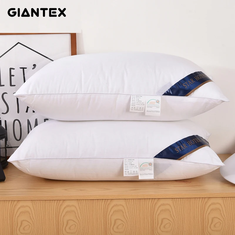 Soft Feather Fabric Pillow Sleep Pillow Pillows For Sleeping kussens