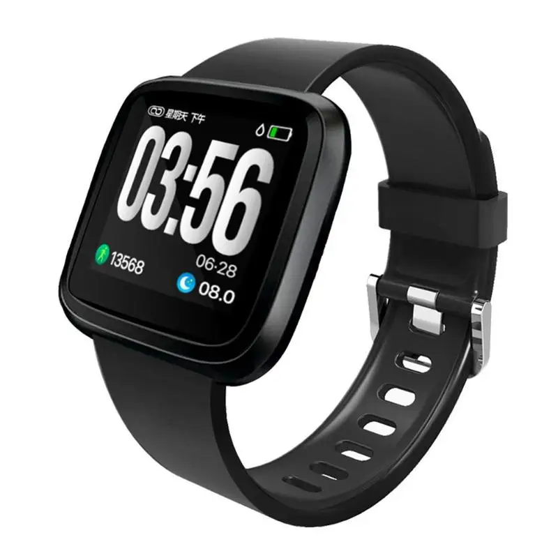 

H108 Bluetooth Wristband G Sensor Women Physiology Heart Rate Blood Pressure Monitor Pedometer Fitness Tracker Smart Watch