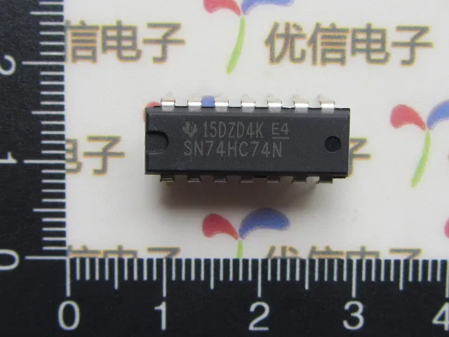 aliexpress com buy sn74hc74n linea con set_reset trigger positivo sn74hc74n
