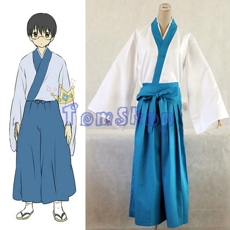 Кимоно для косплея из аниме Gintama (Серебряная Душа) Шимура шиньпачи полный