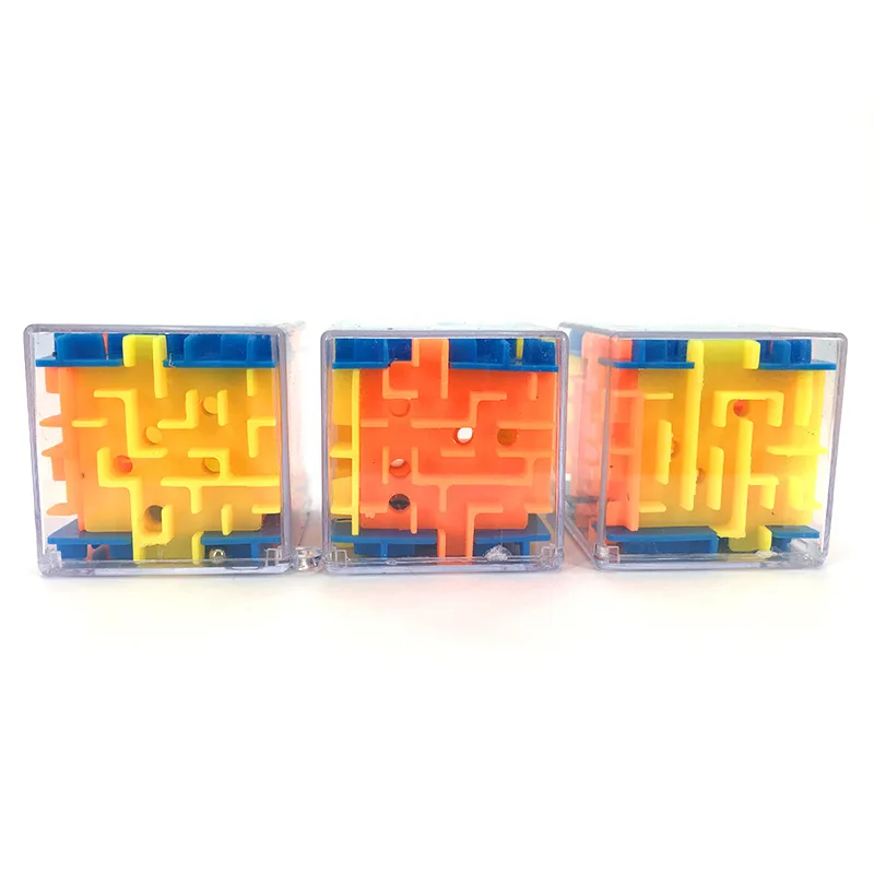 Красочные Мода 2019 г. 3D снятие стресса Cube лабиринт игрушка игра Футляр Box весело