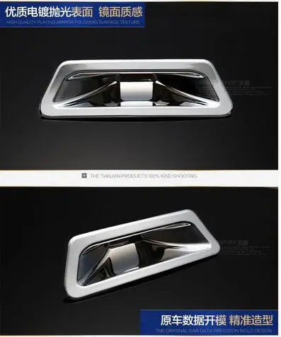 

ABS chrome Car accessories door handle cover and door handle bowl cover rear trunk door handle fit for FORD EXPLORER 2016